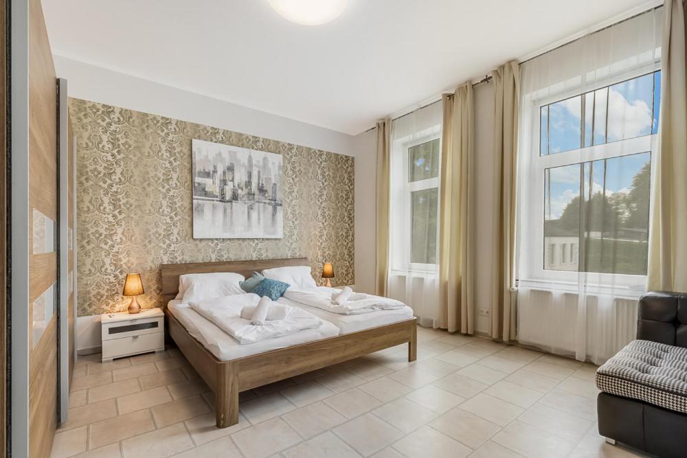 Ferienwohnung Am Schlosspark Glücksburg Dış mekan fotoğraf