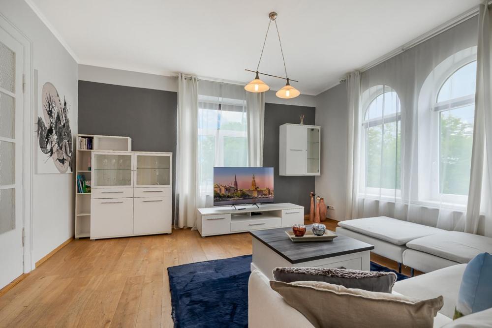 Ferienwohnung Am Schlosspark Glücksburg Dış mekan fotoğraf